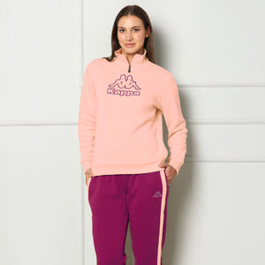 Pigiama donna felpa mezza zip + pantalone Kappa 24731