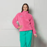 Pigiama Donna scollo a serafino e collo alto in caldo coral Kappa 24755