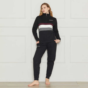 Tuta donna con zip felpata Kappa KWW25121