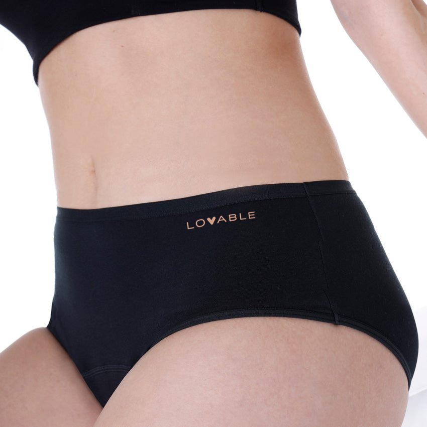 Slip assorbente lavabile Lovable midi 9L0CIU in cotone elasticizzato
