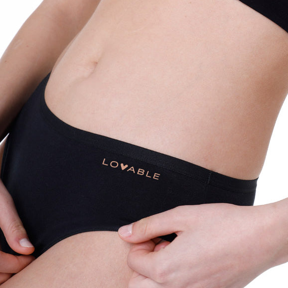 Slip assorbente lavabile Lovable 9L0CIV in cotone elasticizzato