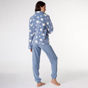Pigiama Donna in caldo coral con stelline Lovable L0DNY