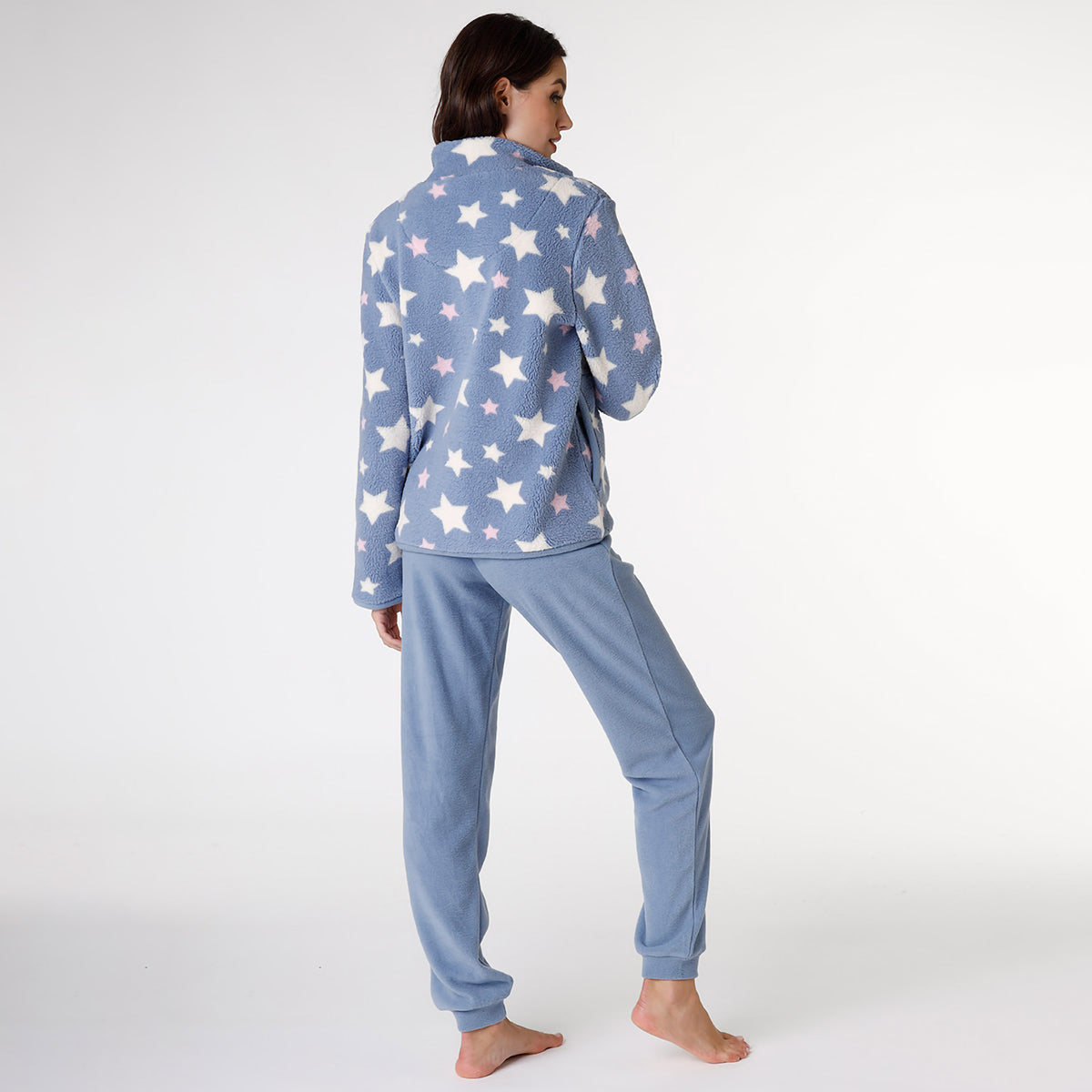 Pigiama Donna in caldo coral con stelline Lovable L0DNY