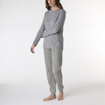 Pigiama Donna leopardato con zampette Lovable L0DO1