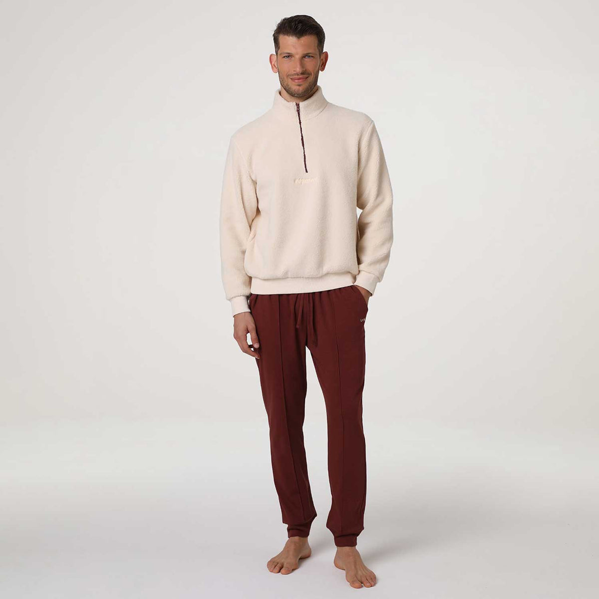 Pigiama uomo invernale stile tuta Lovable L0ELM