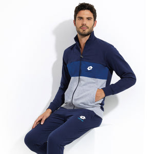 Tuta uomo Lotto LA1057 cotone primaverile blu