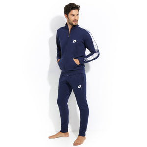 Tuta uomo Lotto LA1060 cotone primaverile blu