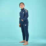 Tuta bambino Lotto LA1055 aperta felpata jeans
