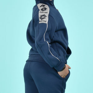 Tuta bambino Lotto LA1055 aperta felpata jeans