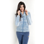Pigiama Lotto LA3030 da donna in pile sherpa denim