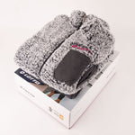 Tuta donna Lotto in sherpa caldissima e soffice giacca zip LA 6042 grigio