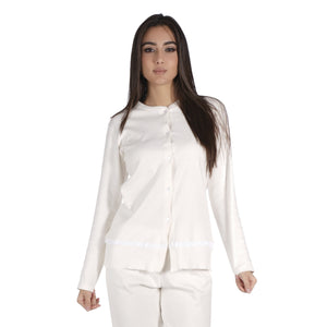 Pigiama donna invernale Biancaluna 23D20709 caldo cotone