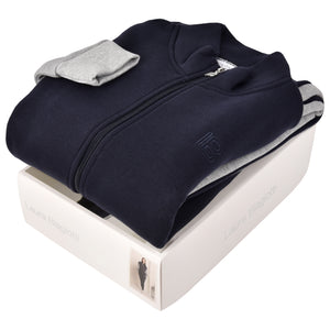 Tuta donna invernale felpata Laura Biagiotti BOS96576S blu grigio