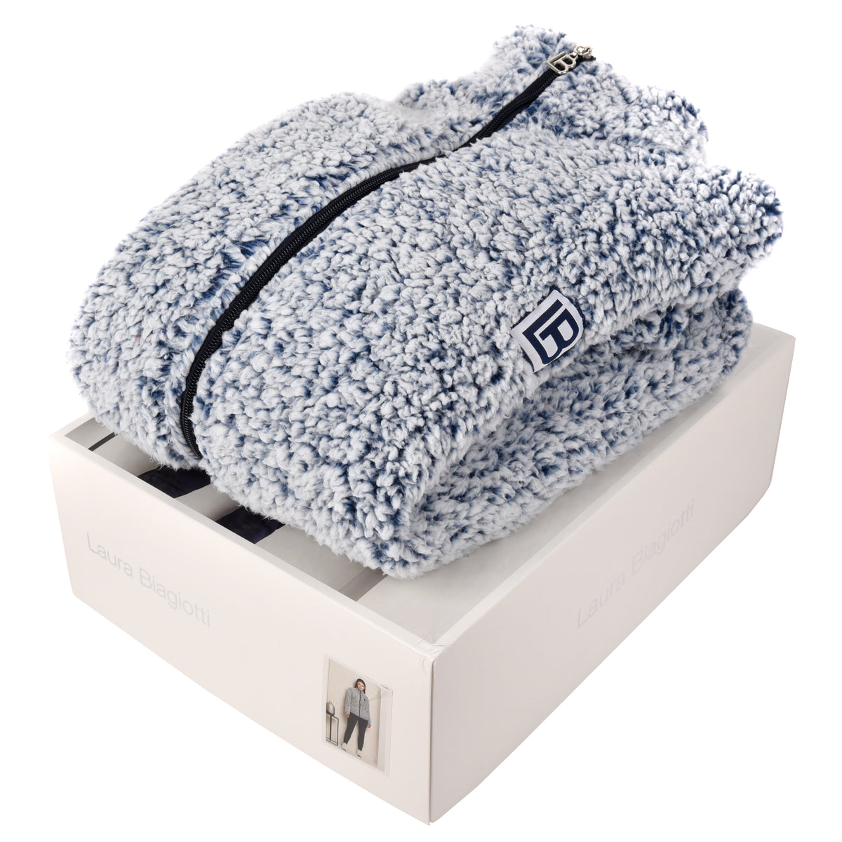 Tuta donna invernale Laura Biagiotti BPJ96590S caldissima blu navy