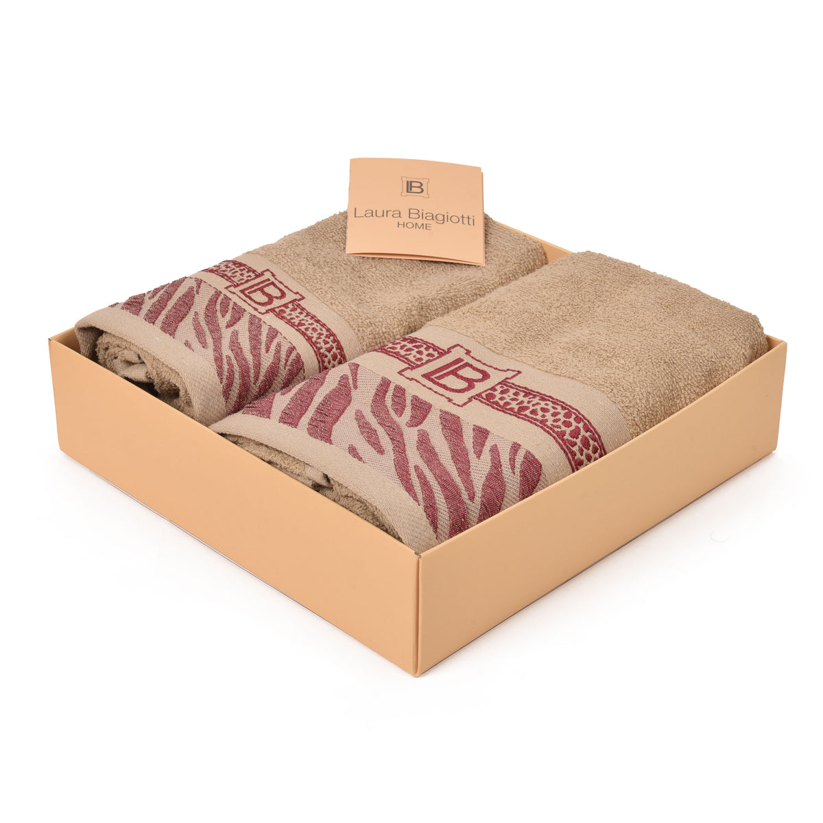 Set asciugamani Laura Biagiotti Celine viso + ospite