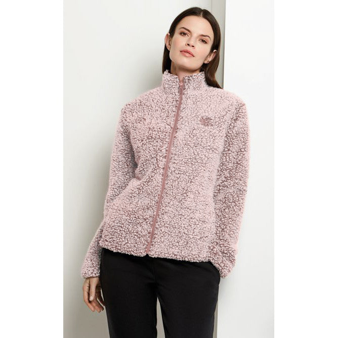 Giacca donna invernale pile sherpa Laura Biagiotti BPJ96592B rosa blush