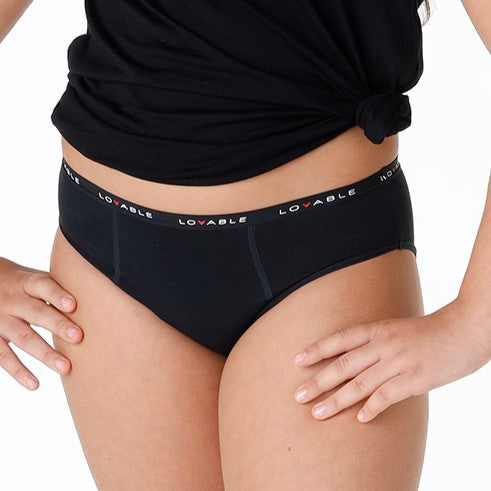 Slip da ciclo ragazza Lovable LKAY9/ L0DPP lavabili flusso abbondante