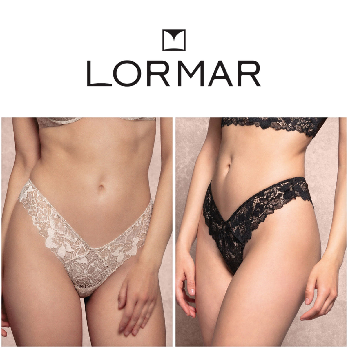 Brasiliana Lormar wing in pizzo floreale