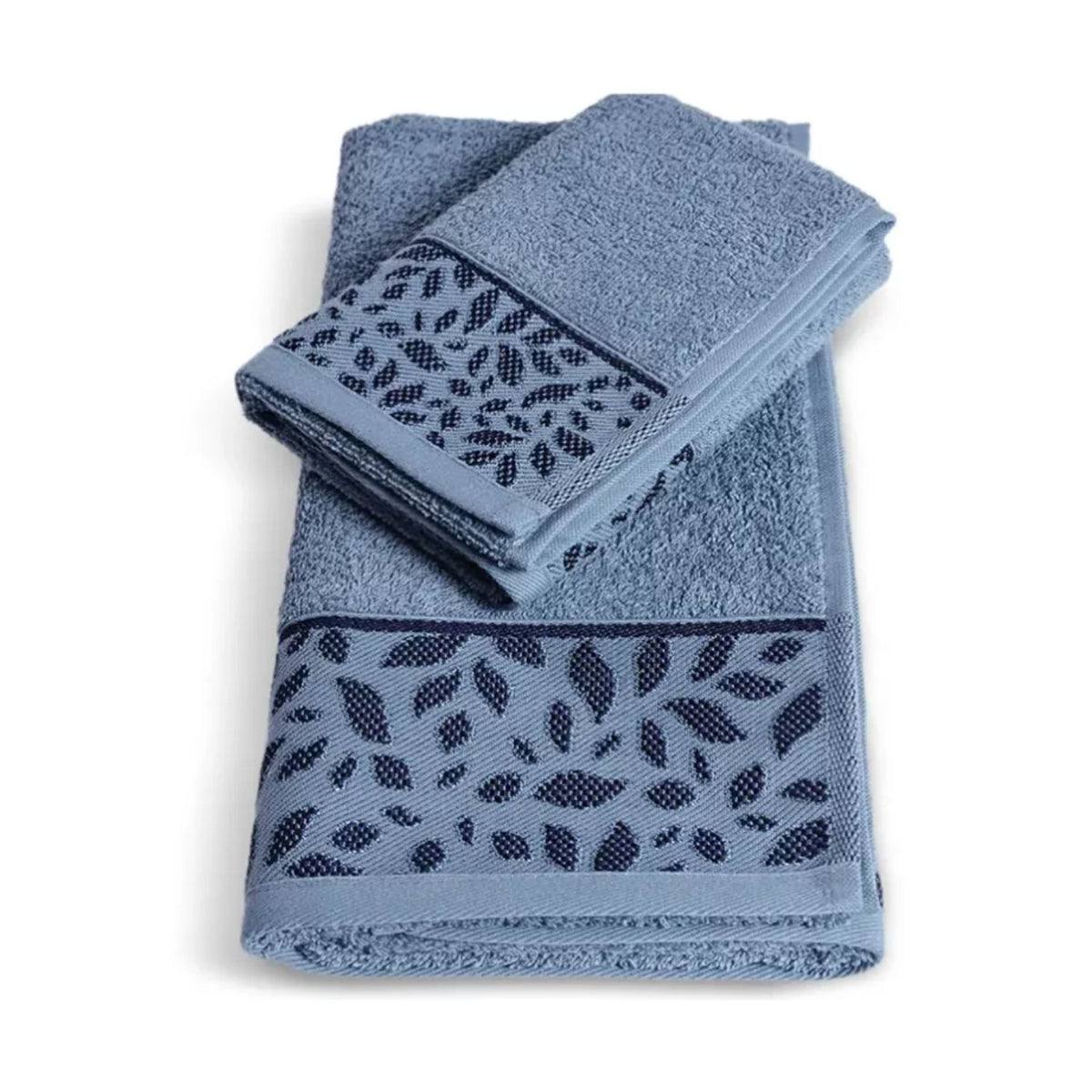 Vingi set asciugamani viso + ospite Lory cotone