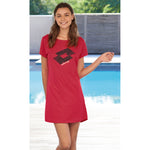Maxi maglia Lotto LP2059 manica corta fragola