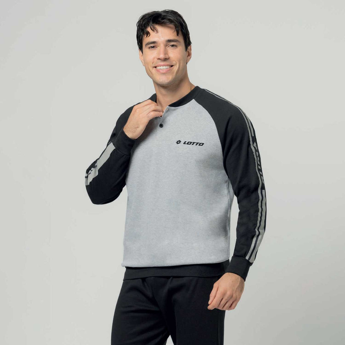 Pigiama uomo caldo cotone Lotto LP2124