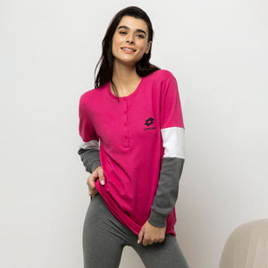 Pigiama donna invernale Lotto LP6085 in caldo cotone