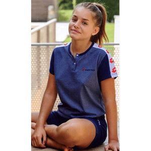 Pigiama ragazza Lotto LP8511 corto cotone denim melange