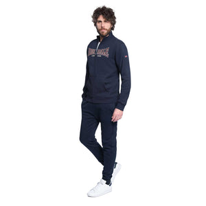Tuta uomo full zip cotone garzato Lonsdale LOUAI25168