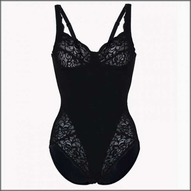 Body senza ferretto Lovable Lov'ring 13990 contenitivo cotone e pizzo