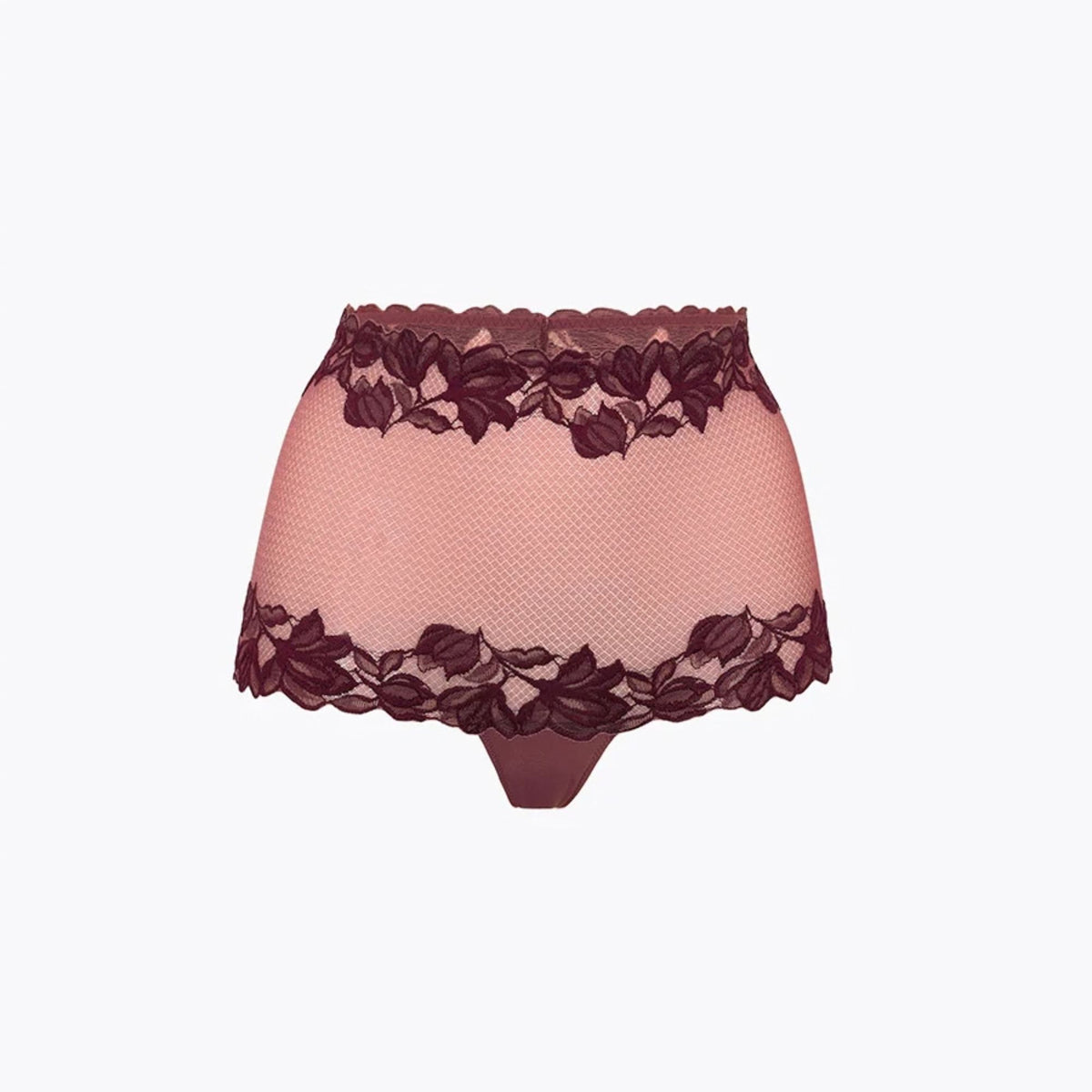 Slip vita alta ricamo floreale e trasparenze Lovable L0FAN