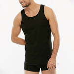 Canotta Lovable LVB cotone elasticizzato stretch L05XV nero