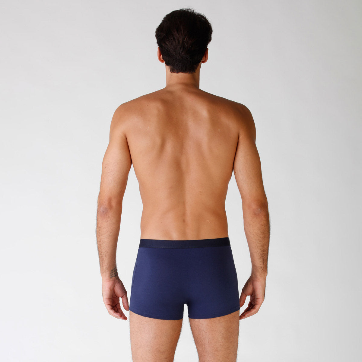 Boxer uomo cotone Lovable LVB uomo L09G4 blu 2 pezzi