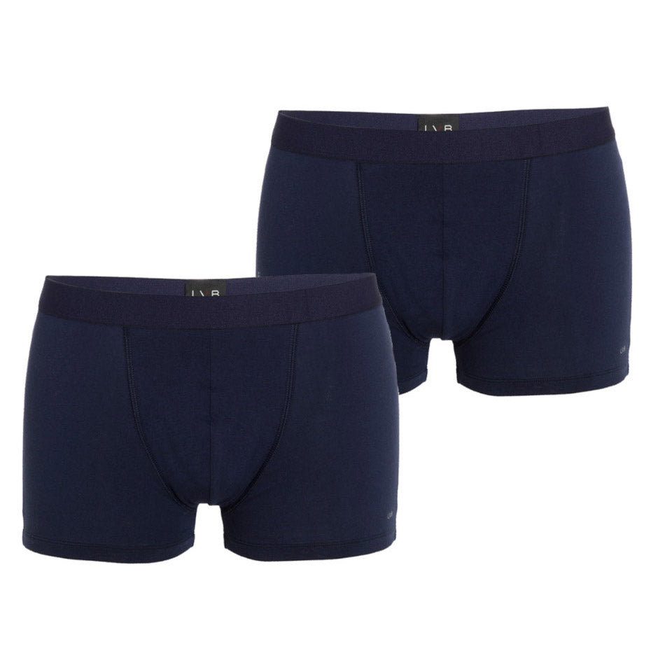 Boxer uomo cotone Lovable LVB uomo L09G4 blu 2 pezzi