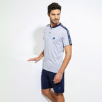 Pigiama uomo corto estivo grigio melange Lotto LP1065