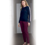 Pigiama donna Lotto LP1025 caldo cotone blu