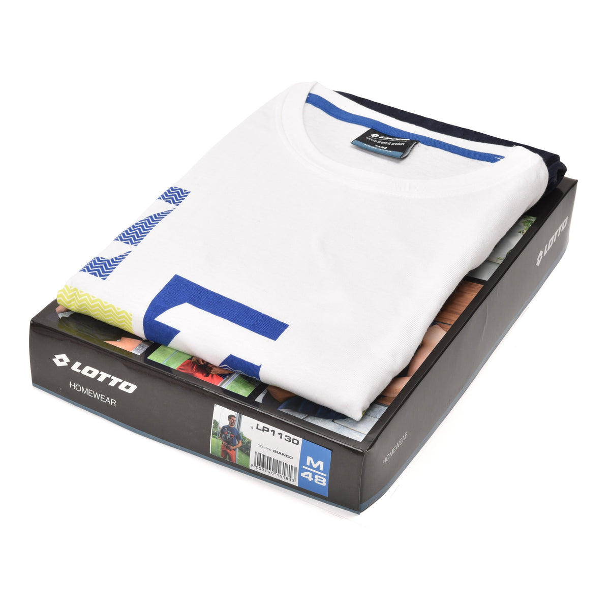 Pigiama uomo Lotto cotone fresco sportivo LP1130