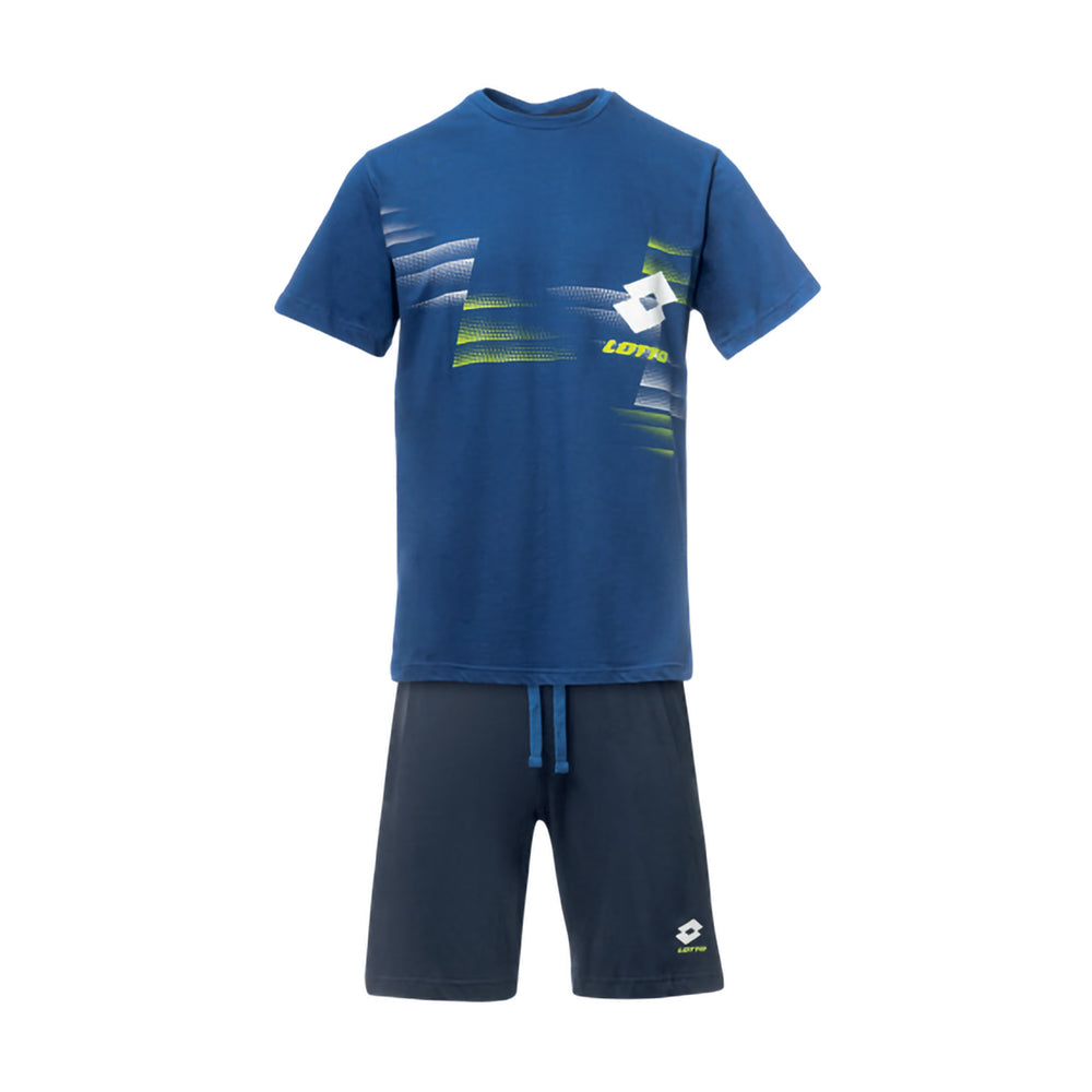 Pigiama sportivo uomo Lotto corto cotone LP1165