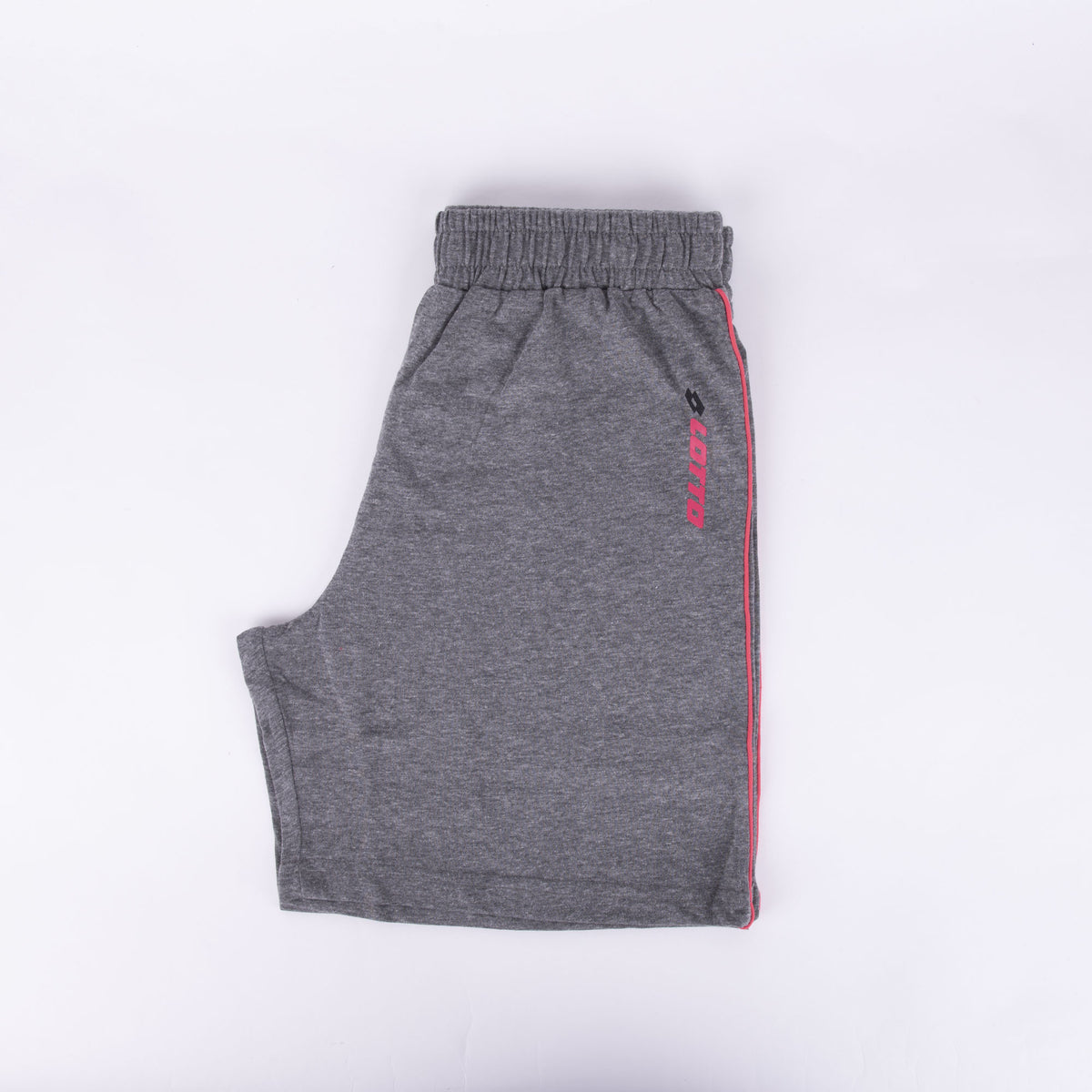 Pigiama donna Lotto LP2040 corto cotone grigio melange