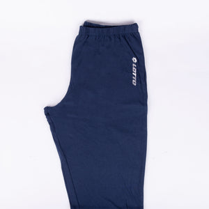 Pigiama ragazza Lotto LP8510 corto cotone denim melange