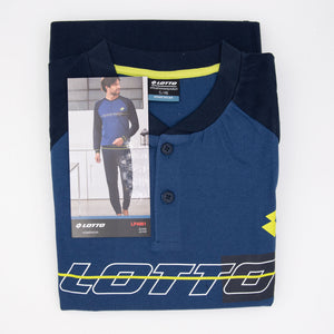 Pigiama uomo Lotto LP4061 lungo cotone jeans