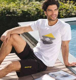 Pigiama uomo Lotto lp5029 estivo in cotone sportivo