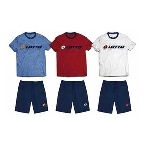 Pigiama uomo sportivo Lotto lp5035 in cotone estivo