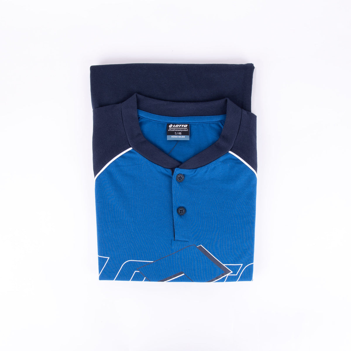 Pigiama uomo lotto LP5071 corto cotone bluette
