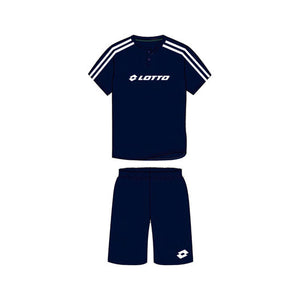 Pigiama uomo Lotto LP5072 corto cotone blu