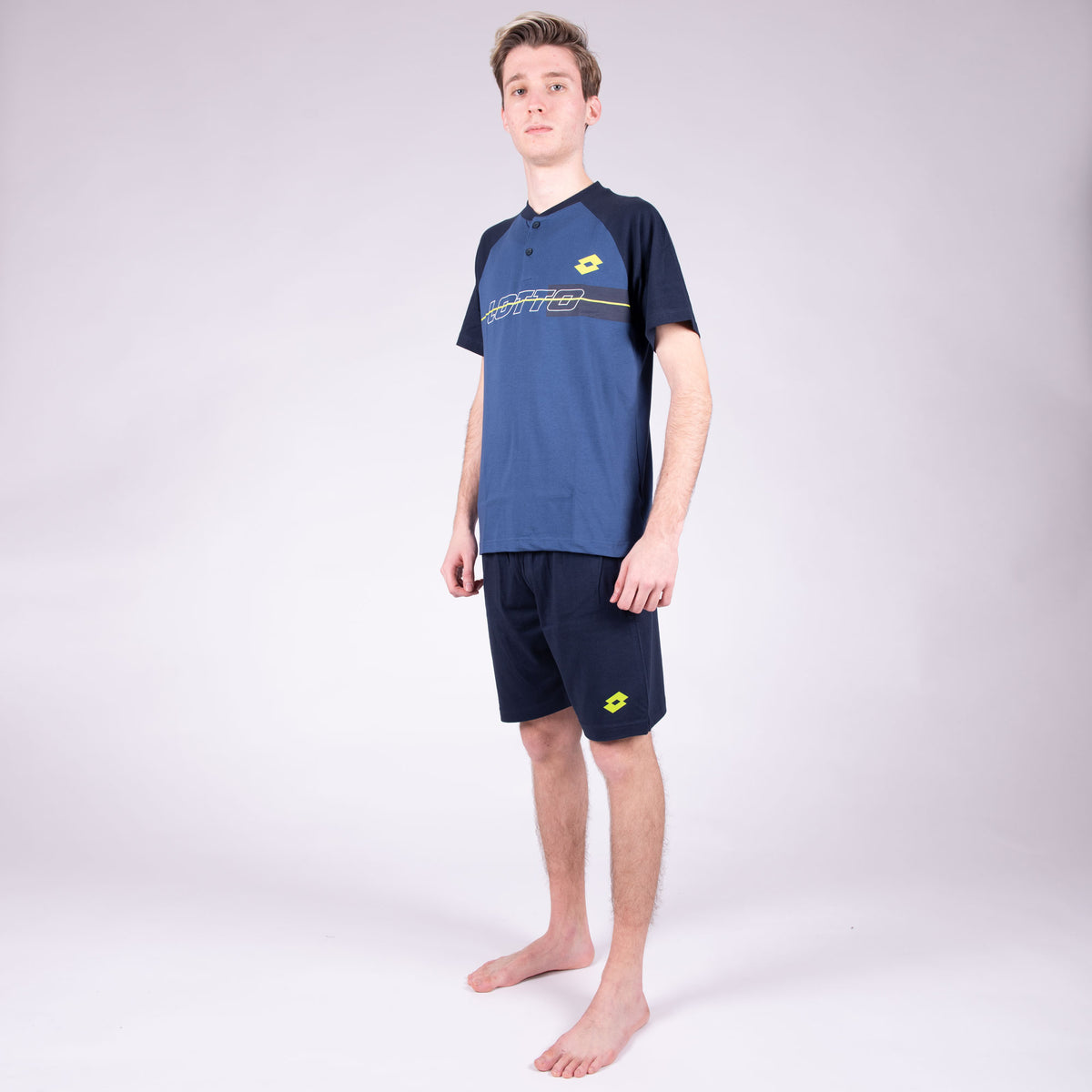 Pigiama uomo Lotto LP5076 cotone jeans