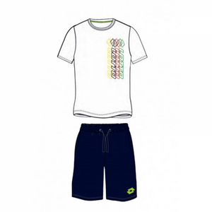 Pigiama uomo Lotto LP5081 manica corta cotone
