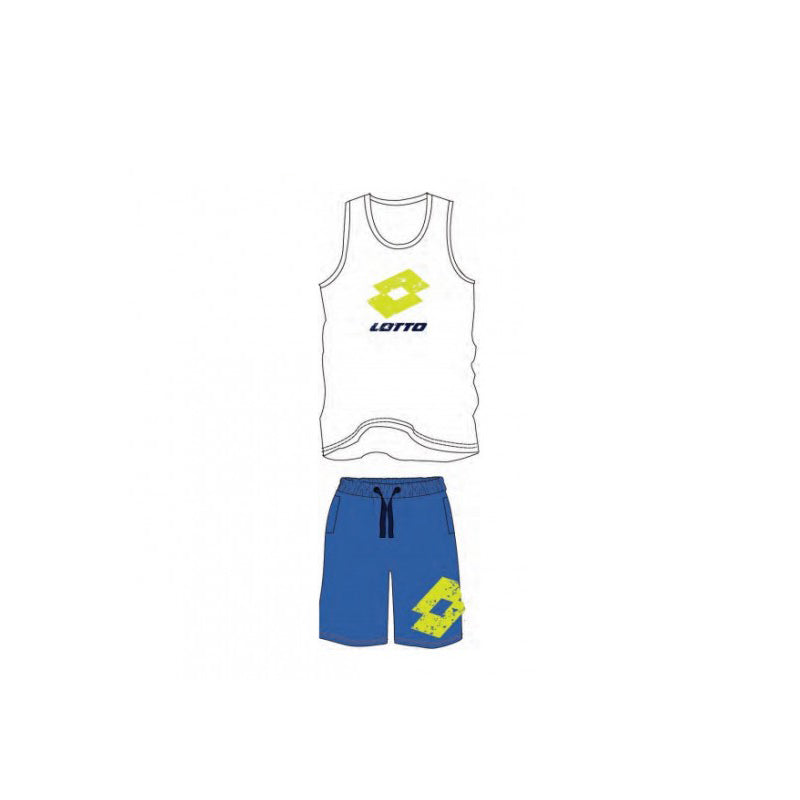 Pigiama uomo Lotto LP5089 spalla larga in cotone