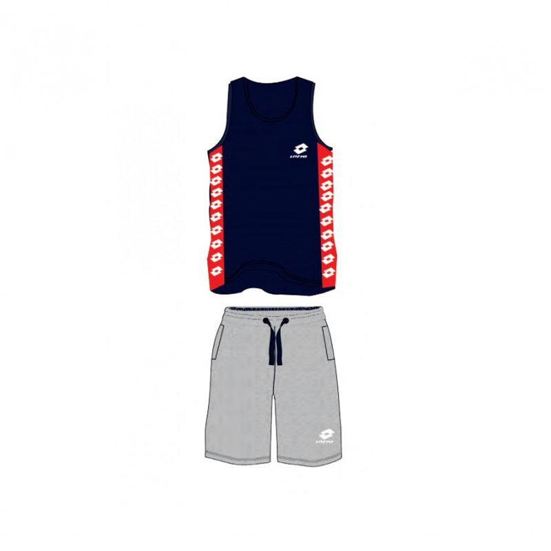 Pigiama uomo Lotto LP5090 spalla larga in cotone
