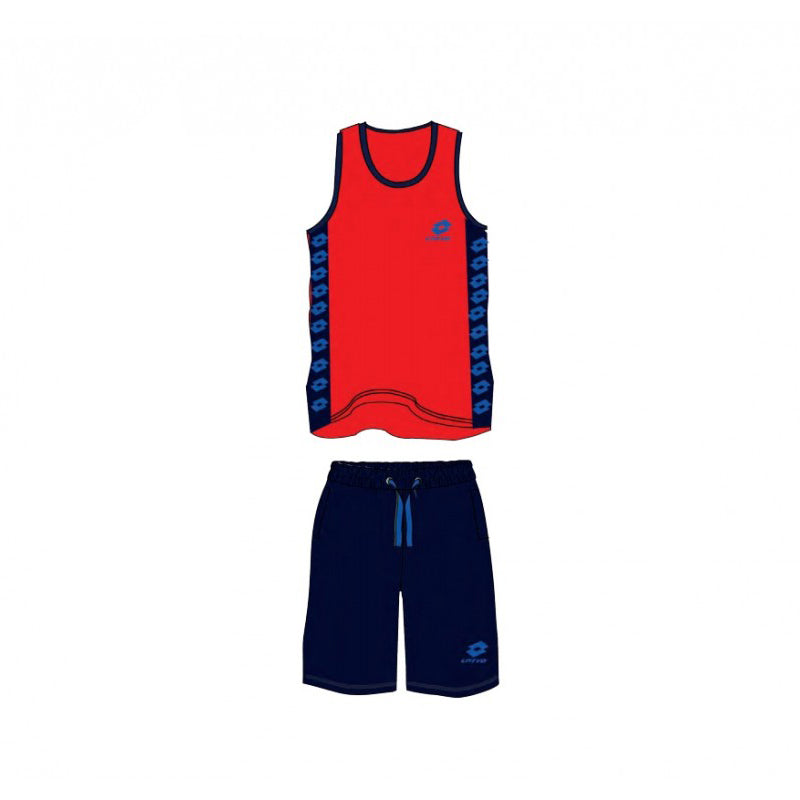 Pigiama uomo Lotto LP5090 spalla larga in cotone