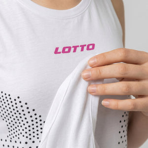 Pigiama donna corto sportivo cotone Lotto LP5255